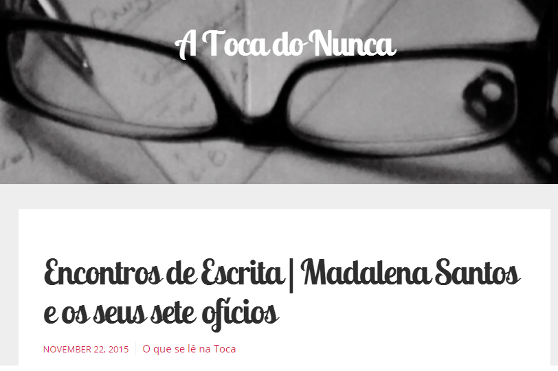 151125 A Toca do Nunca